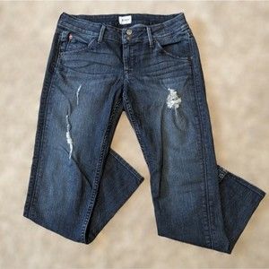 Hudson Blue Jeans Collin Skinny Ankle Size 28
